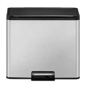 Odpadkový kôš Eko Essential 15+15l inox mat 822830 vyobraziť