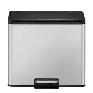 Odpadkový kôš Eko Essential 20+9l inox mat 822829 vyobraziť