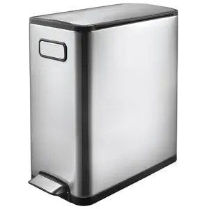 Odpadkový kôš Eko Ecofly 20l inox mat 937720 vyobraziť