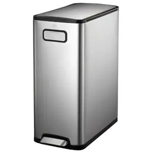 Odpadkový kôš Eko Ecofly 45l inox mat 937745 vyobraziť