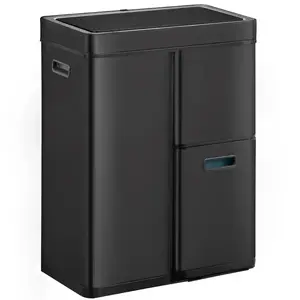 Odpadkový kôš Eko Mirage plus 30+15+15l čierna 933860 vyobraziť