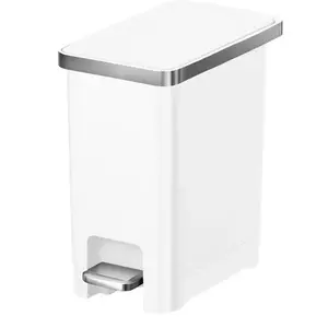 Odpadkový kôš Eko Hana slim 10l biely 637710 vyobraziť