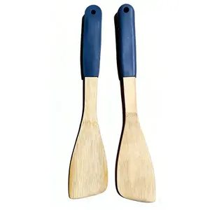 Skosená obracačka bambus sivá rukoväť 32*6cm ut04432bs22 vyobraziť