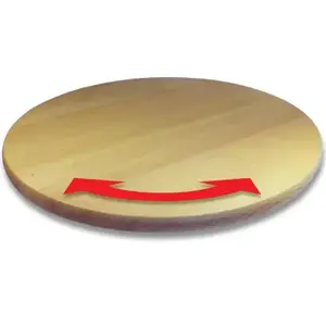 Otočná doska na pizzu vyobraziť