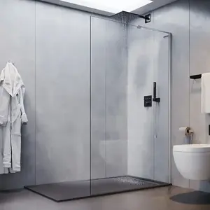 Sprchová stena Walk-In Pik 90x195 chróm vyobraziť