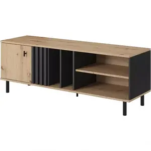 MADIS TV stolík 138 C Dub Artisan/Antracyt vyobraziť