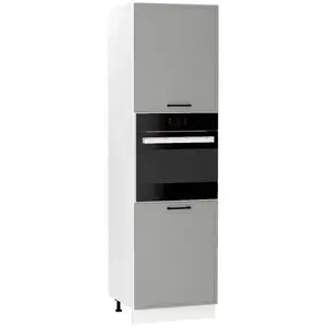 Kuchynská skrinka Emily D60PK 2133 PL Dast Grey vyobraziť