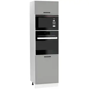 Kuchynská skrinka Emily D60PK MV 2133 PL Dast Grey vyobraziť