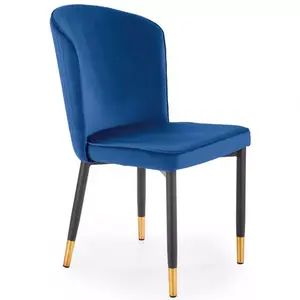 Stolička K446 Velvet/Kov Granát vyobraziť