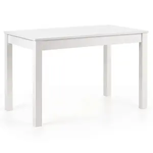 Stôl Ksawery 120x68 doska/Abs/MDF – Biely vyobraziť