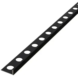 Hliníková ukončovacia lišta čierna mat práškovaná 10, 5 mm x 270 cm vyobraziť