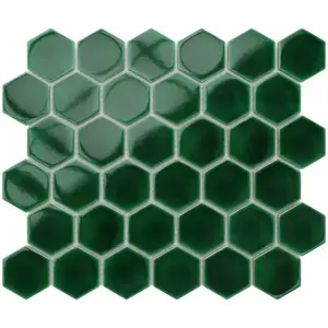 Mozaika hexagon Deep Green 27, 7/32, 3 vyobraziť