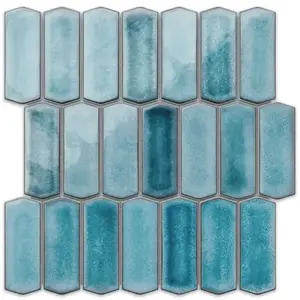 Mozaika hexagon Long Silk Blue 27, 9/27, 9 vyobraziť
