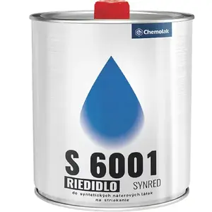 Chemolak Riedidlo do Syntetických Náterových Látok S-6001 0, 8l vyobraziť