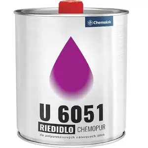 Chemolak Riedidlo do Polyurátanových Náterových Látok U-6051 0, 8l vyobraziť