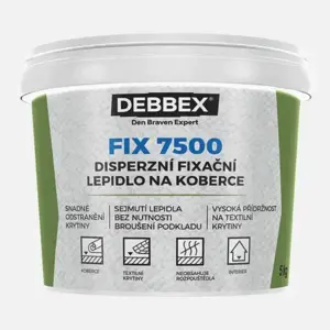 Den Braven Disperzné fixačné lepidlo na koberce Fix 7500 5 Kg vyobraziť