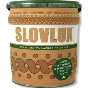 Slovlak Slovlux Tenkovrstvová lazúra Teak 0, 7 l vyobraziť