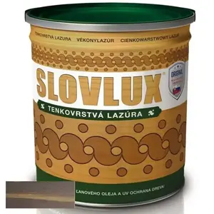 Slovlak Slovlux Tenkovrstvová lazúra Orech 0, 7 l vyobraziť