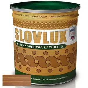 Slovlak Slovlux Tenkovrstvová lazúra Borovica 2, 5 l vyobraziť