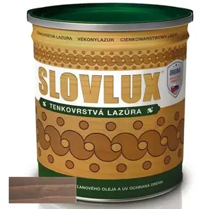Slovlak Slovlux Tenkovrstvová lazúra Teak 2, 5 l vyobraziť