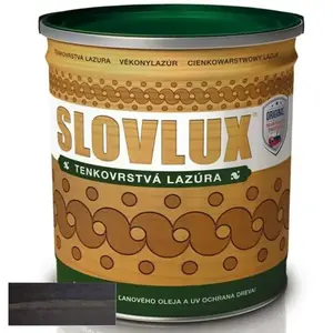Slovlak Slovlux Tenkovrstvová lazúra Palisander 2, 5 l vyobraziť