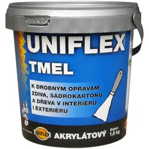 Tmel akrylátový 1, 6 kg Uniflex vyobraziť
