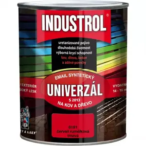 Industrol S2013 8191 červeň rumelková tmavá vyobraziť