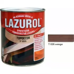 Lazurol Topdecor Wenge 0, 75l vyobraziť
