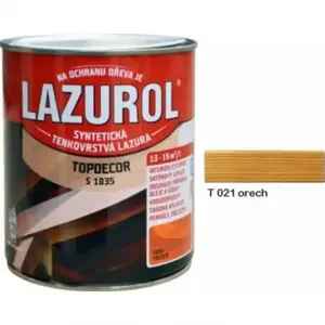 Lazurol Topdecor Orech 0, 75l vyobraziť