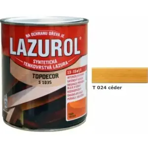 Lazurol Topdecor céder 2, 5l vyobraziť