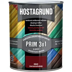 Hostagrund Prim 3v1 Červenohnedá 0, 6l vyobraziť