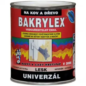 BAKRYLEX Email Univerzál lesk biely 0, 7kg vyobraziť