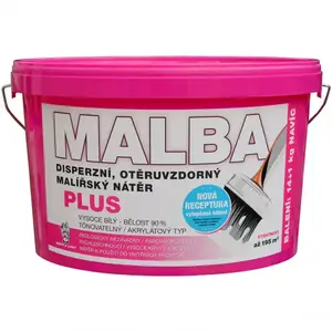 Malba Plus Maliarsky náter 14 kg + 1 kg vyobraziť