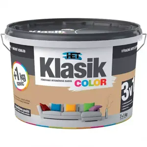 Het Klasik Color Hnedá Svetlá 7kg+1kg vyobraziť
