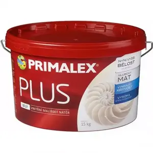 Primalex Vnútorný Maliarsky Náter Plus 15kg + 10% vyobraziť