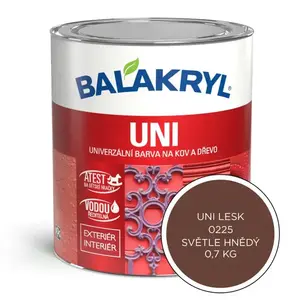 Balakryl Uni Lesk 0225 Sv.Hnedy 0, 7kg vyobraziť