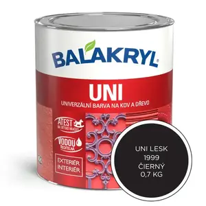 Balakryl Uni lesk 1999 čierny 0, 7 kg vyobraziť