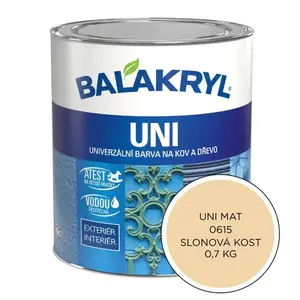 Balakryl Uni Mat 0615 Slonovinová Kosť 0, 7kg vyobraziť