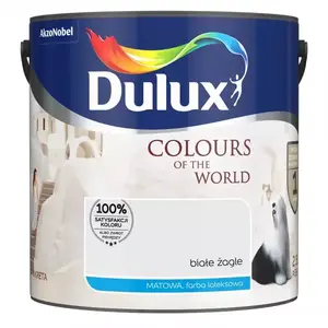 Dulux Colours Of The World Biele Plachty 2, 5l vyobraziť