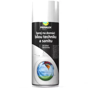 Primalex Sprej Na Bielu Techniku, Sanitu 400ml vyobraziť
