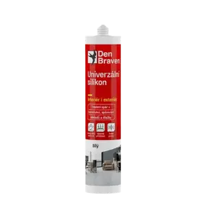 Den Braven Univerzálny Silikón Biely 280ml vyobraziť