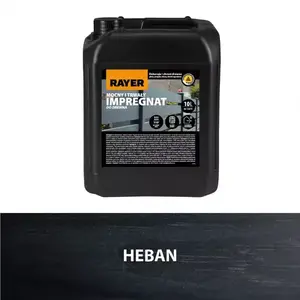RAYER Lazúra na drevo 10 L heban vyobraziť