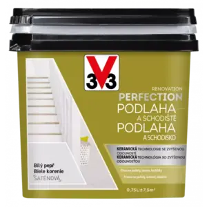 V33 Renovation Perfection Podlaha a schodisko biele korenie 0.75l vyobraziť