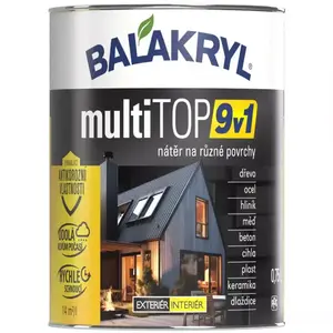 Balakryl Multitop 9v1 RAL9005 0.75l vyobraziť