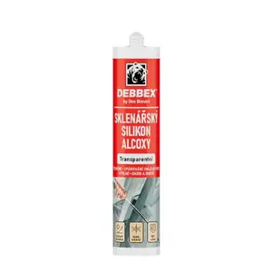 Debbex Sklenársky silikón Alcoxy 280 ml transparent vyobraziť