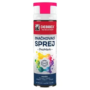 Debbex značkovací sprej Promark ružová 500 ml vyobraziť