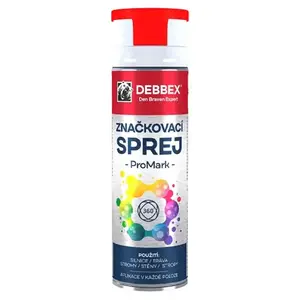 Debbex značkovací sprej Promark červená 500 ml vyobraziť