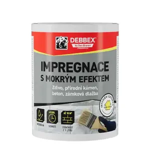 Debbex Impregnácia s mokrým efektom 2, 5 l vyobraziť
