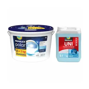 Primalex Polar 15+10% + Penetracia 5l za 0.01 euro vyobraziť