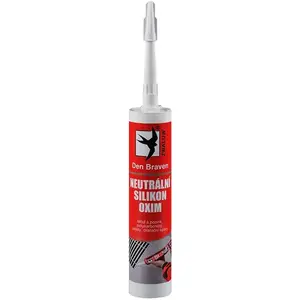 Den Braven Neutrálny silikón Oxim biely 280 ml vyobraziť